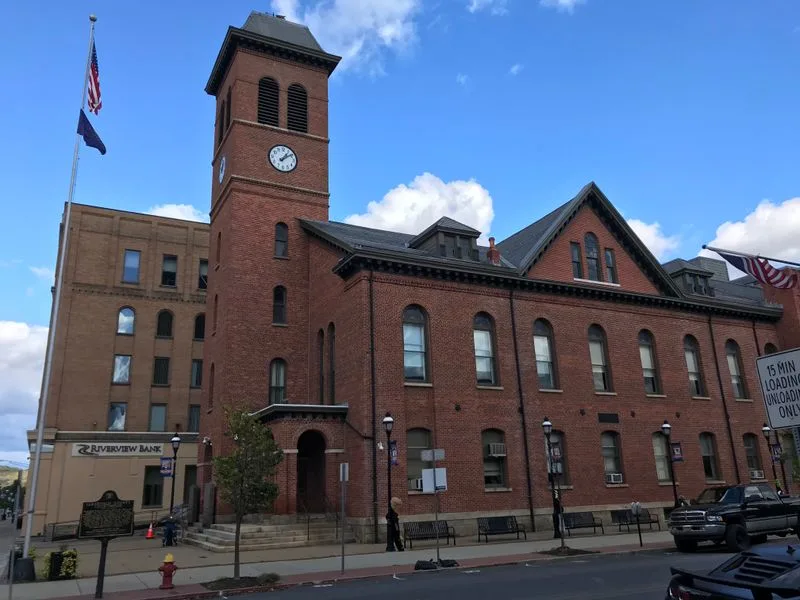 Clearfield County Courthouse and Lawn