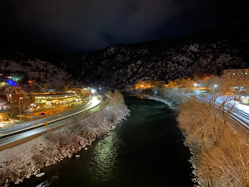 Warm Lights and Festive Ambiance