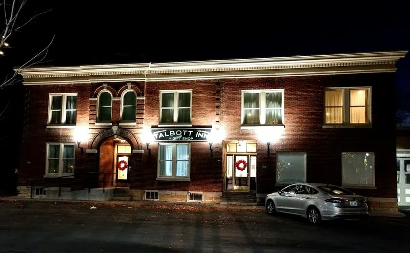 Glowing Downtown Lights Walk