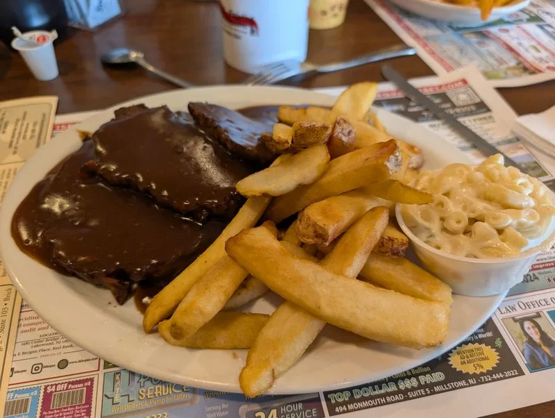 Quick lunch play: meatloaf and grilled cheese