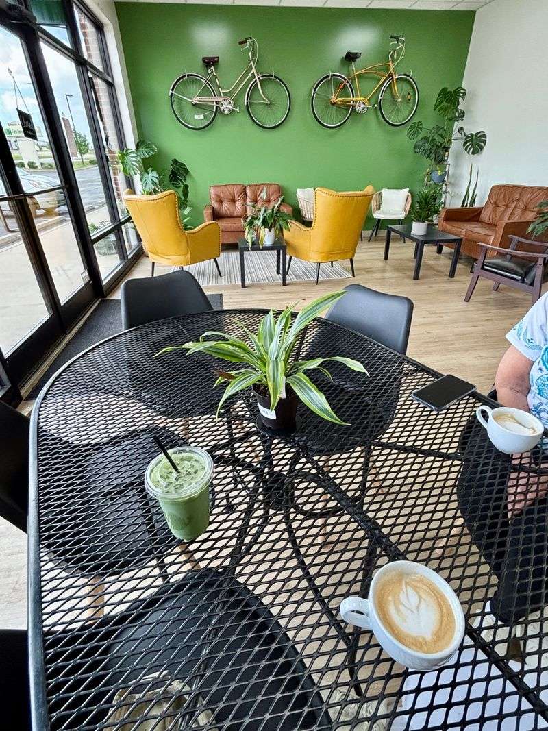 Morning Coffee by the Rails