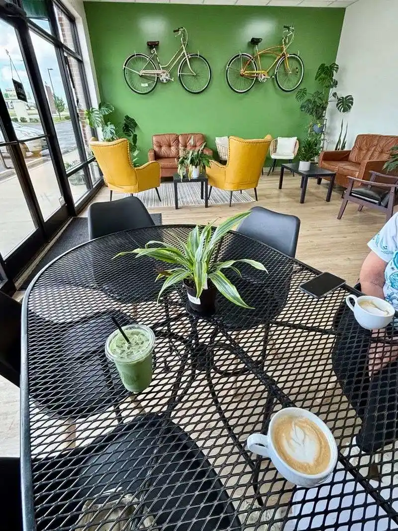 Morning Coffee by the Rails