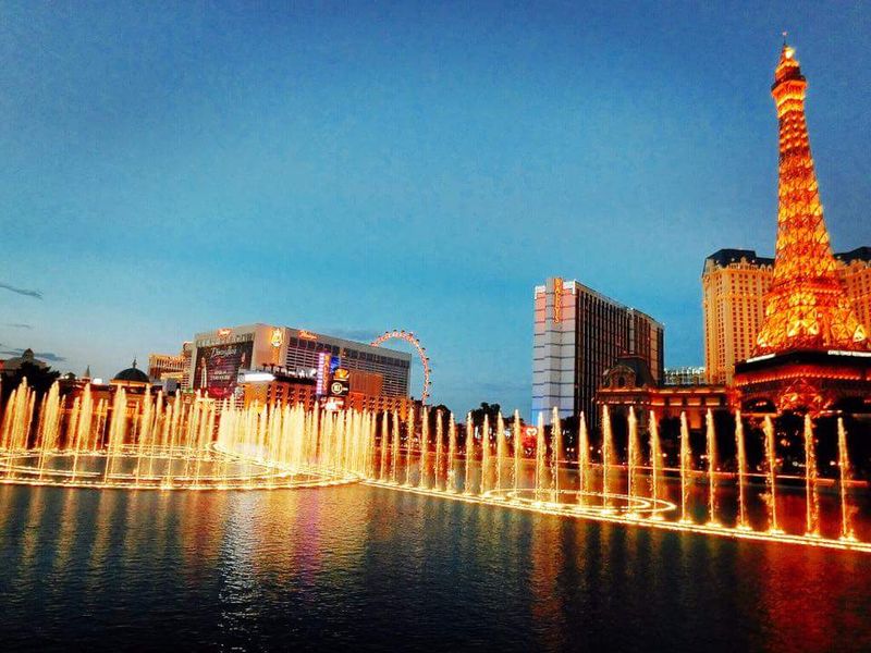 Las Vegas, Nevada – Strip-wide midnight countdown