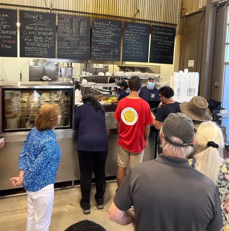 N.C. Seafood Restaurant at the Farmers Market- Raleigh, NC