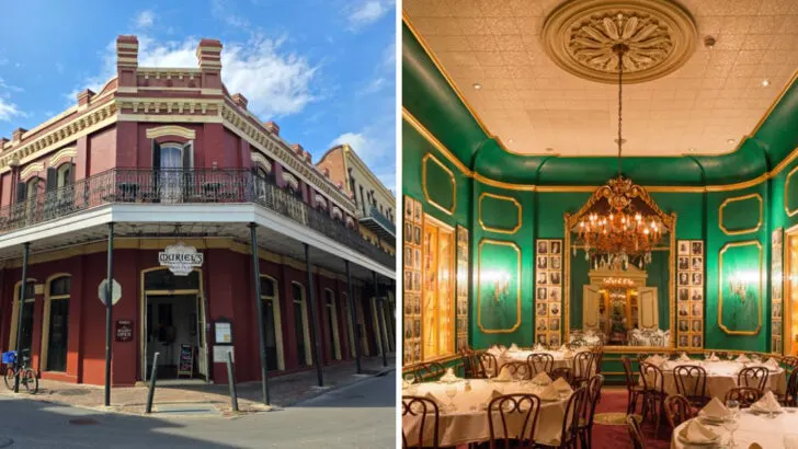 French restaurants in Louisiana known for r&eacute;veillon-style Christmas dinners