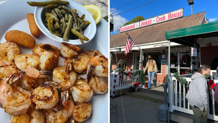 Fried scallops are the signature order at this old-school restaurant in Virginia