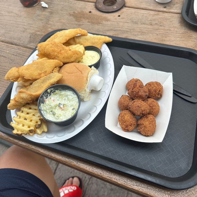 Crinkle-Cut Fries and Coleslaw Ritual