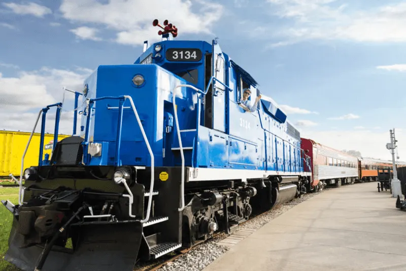 Ride the North Pole Flyer Train