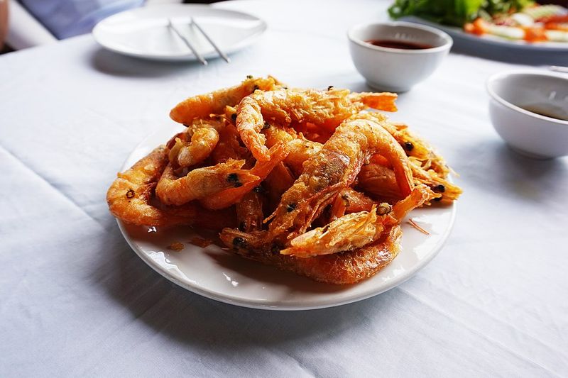 Fried shrimp