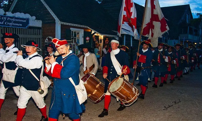 Colonial Night Watch and Torchlight Parade