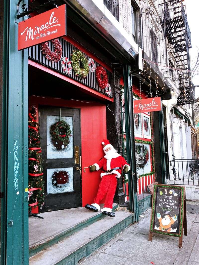 Sip at a Cozy Holiday Pop Up Bar