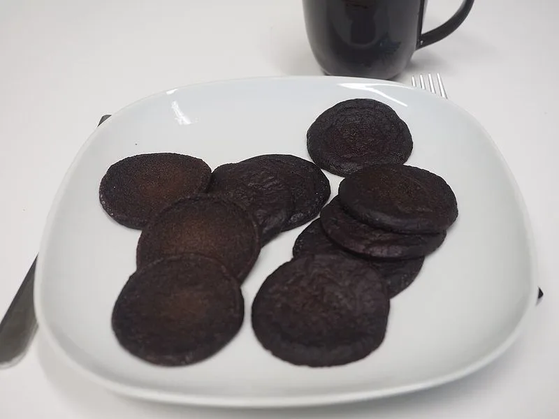 Coal Cookies (Chocolate-Dipped Cookies)
