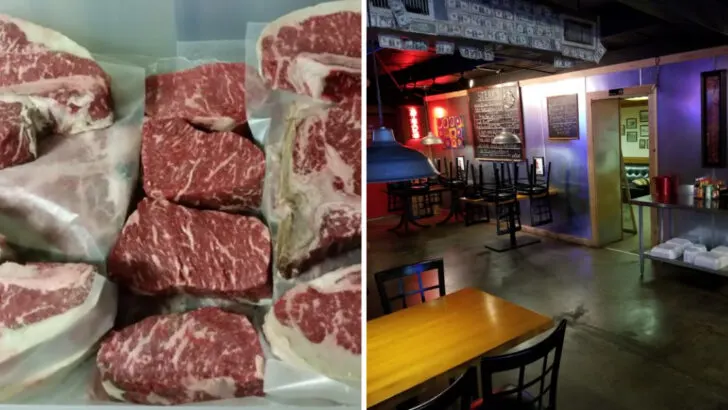 In Arkansas, diners come from miles around for the ribeye night at this no-nonsense steakhouse