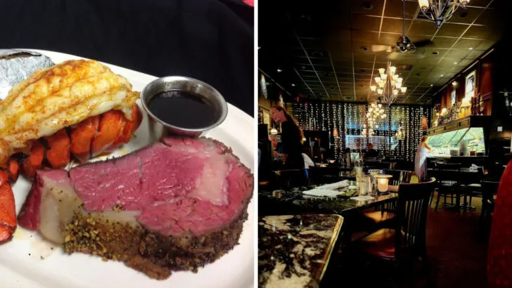 In Iowa, regulars will drive county lines for the prime rib special at this classic supper-style steakhouse