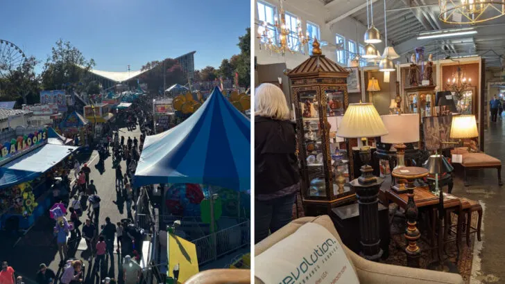 In North Carolina, a long-running flea market spreads over fairgrounds and never slows down