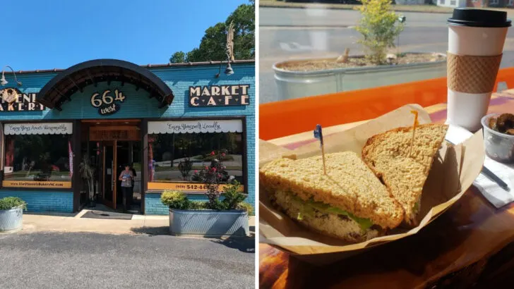In North Carolina, a small bakery’s pastries have become a favorite stop for travelers passing through