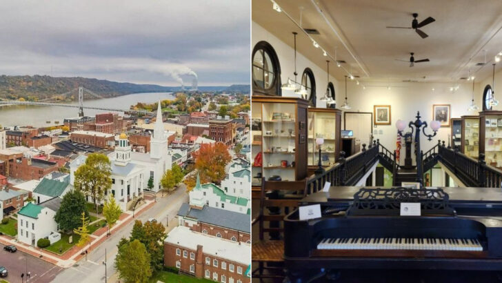 In eastern Kentucky, a river town with warm cafés, historic streets, and nearby nature preserves made for slow December visits