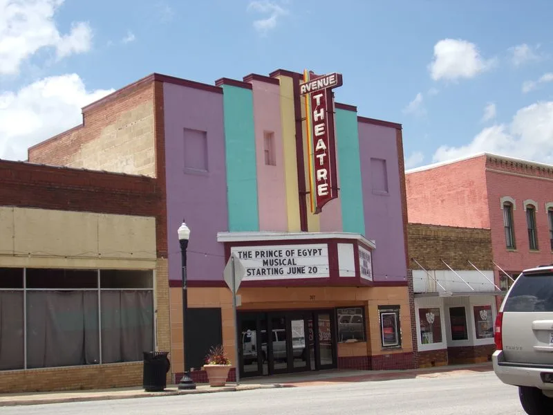 Downtown Stroll past the Avenue Theatre