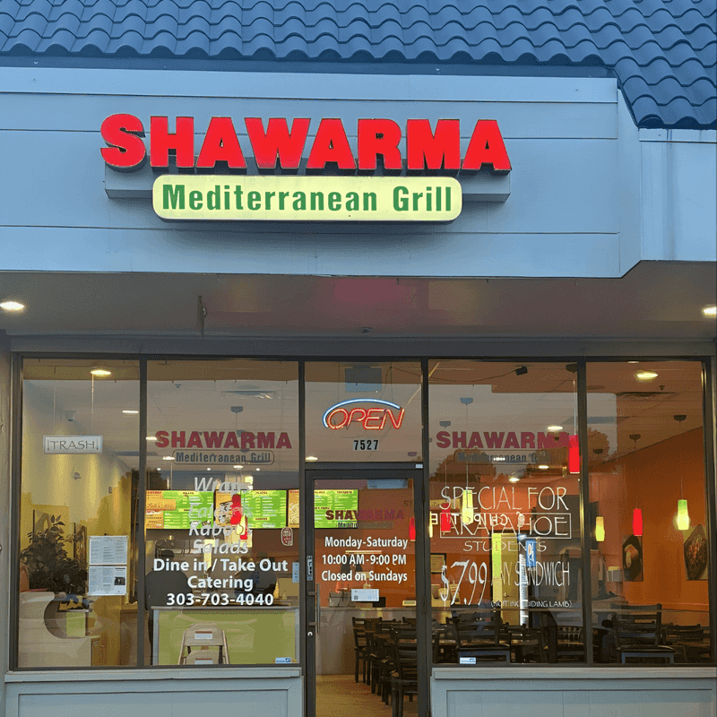 Shawarma Mediterranean Grill — Centennial