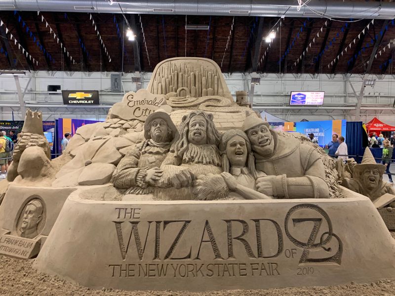 The Great New York State Fair Butter Sculpture