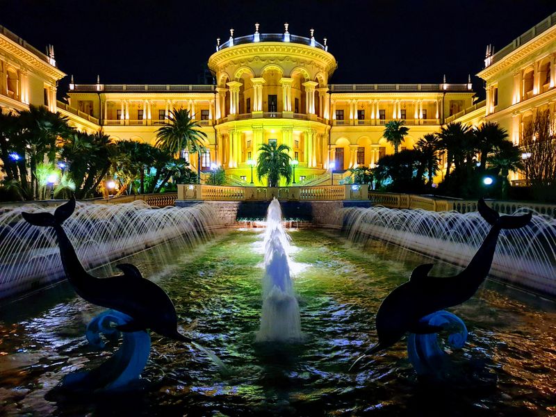 Sochi&rsquo;s sanatorium corridor, Russia