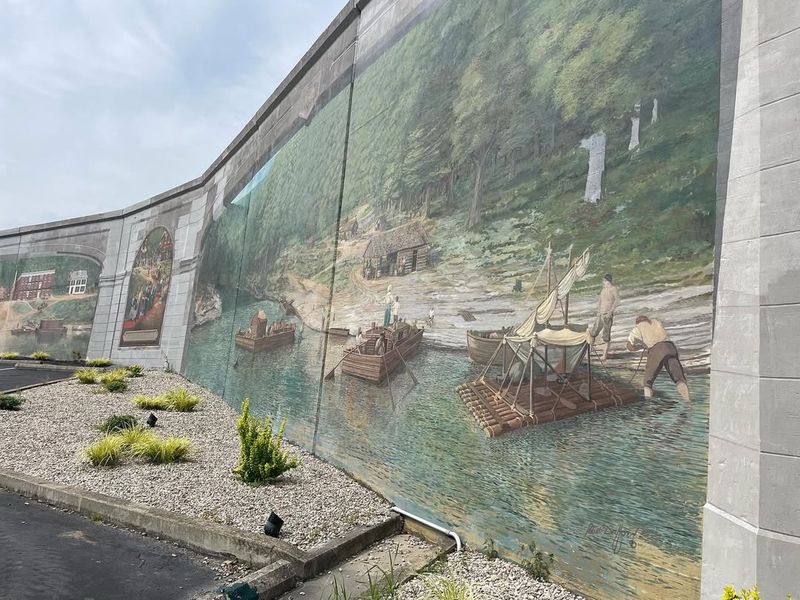 Maysville Murals and Floodwall Art