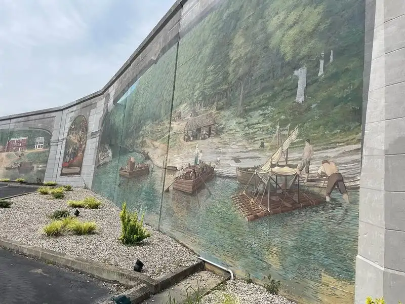 Maysville Murals and Floodwall Art