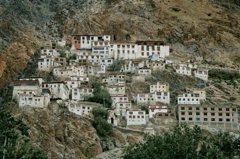 Phugtal (Phuktal) Monastery village, Zanskar, India