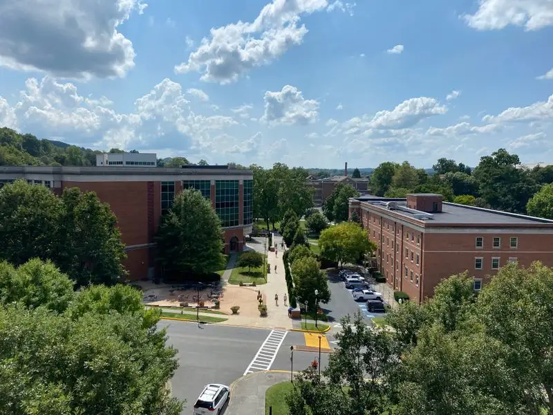 Johnson City - East Tennessee State University and Blue Ridge Views