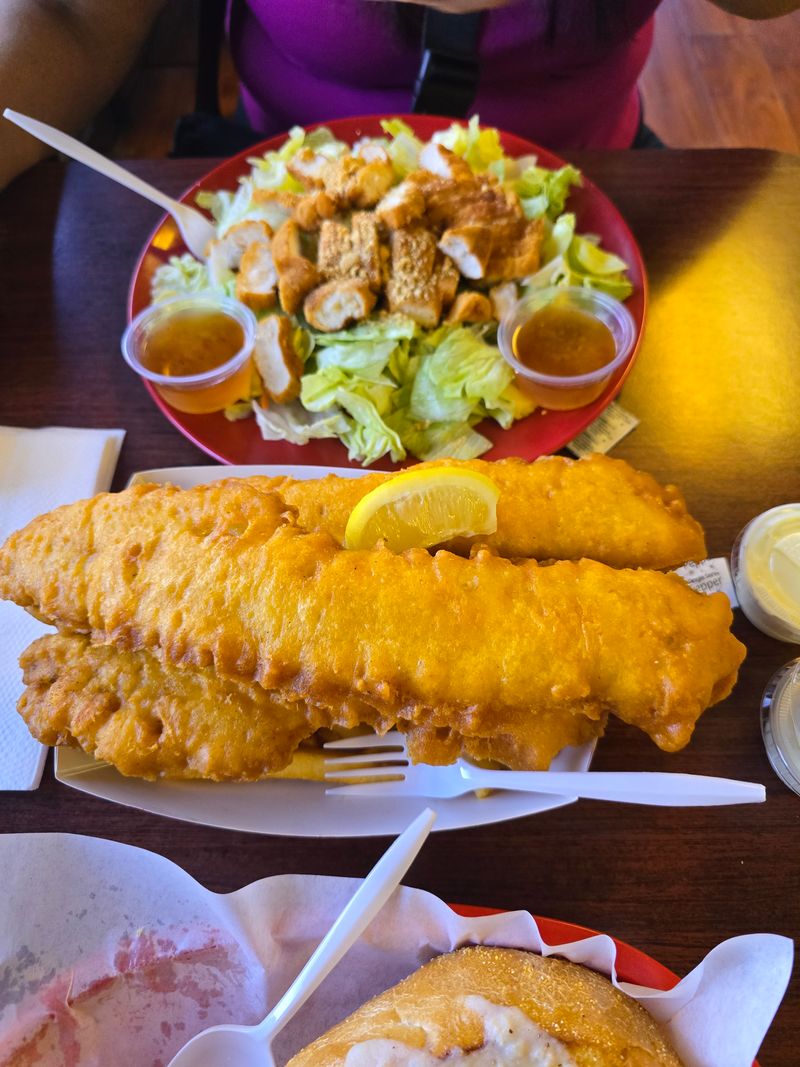 Walleye fish fry