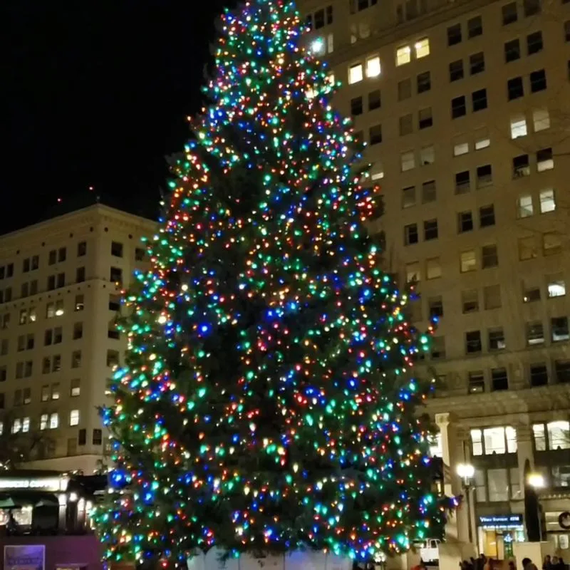 Christkindlmarkt at Pioneer Courthouse Square (Portland, OR)