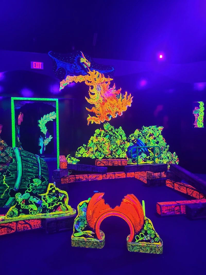 Course Themes: Ocean, Jungle, And Outer Space