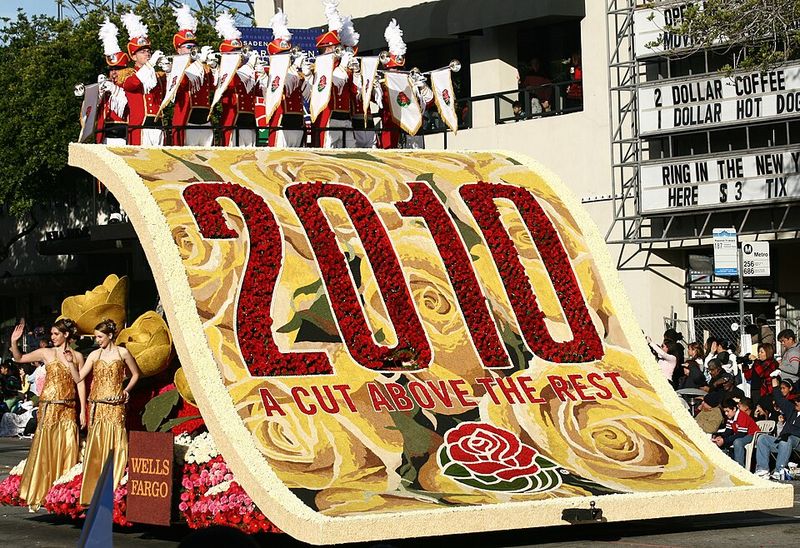 Tournament of Roses Parade in Pasadena, California