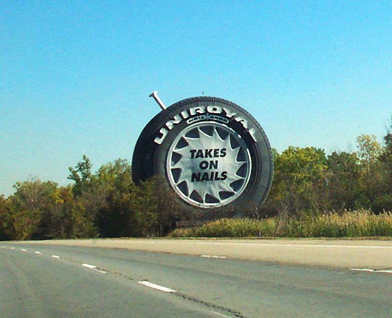 The Uniroyal Giant Tire (Allen Park)