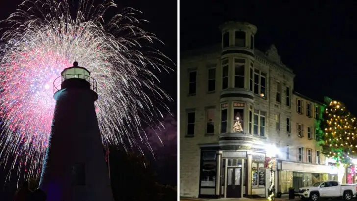 Maryland has a waterfront town where boat parades, candlelit streets, and compact downtown walks shape a low-key December visit