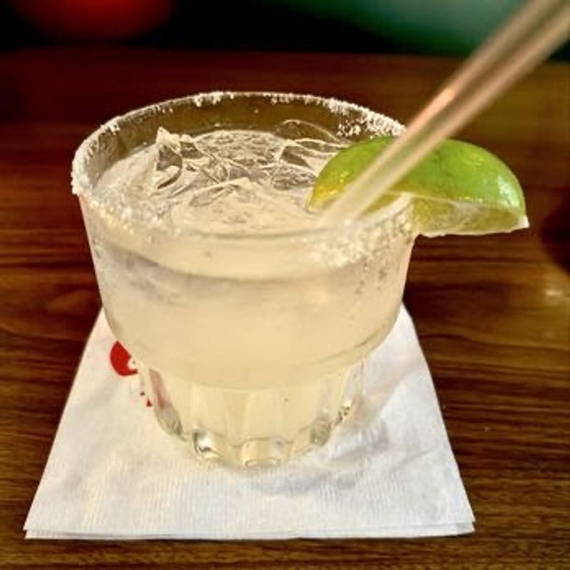 Drinks and the classic margarita