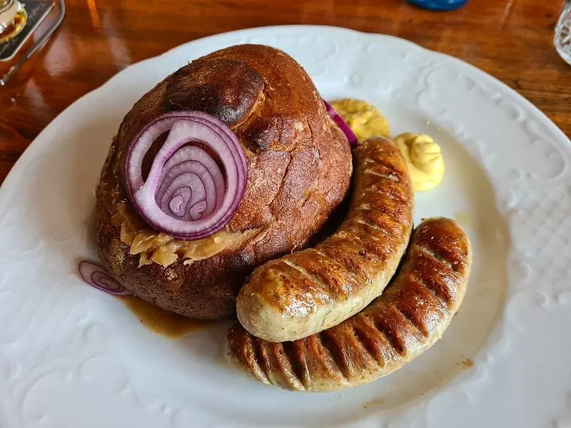 Polish Sausage with Sauerkraut