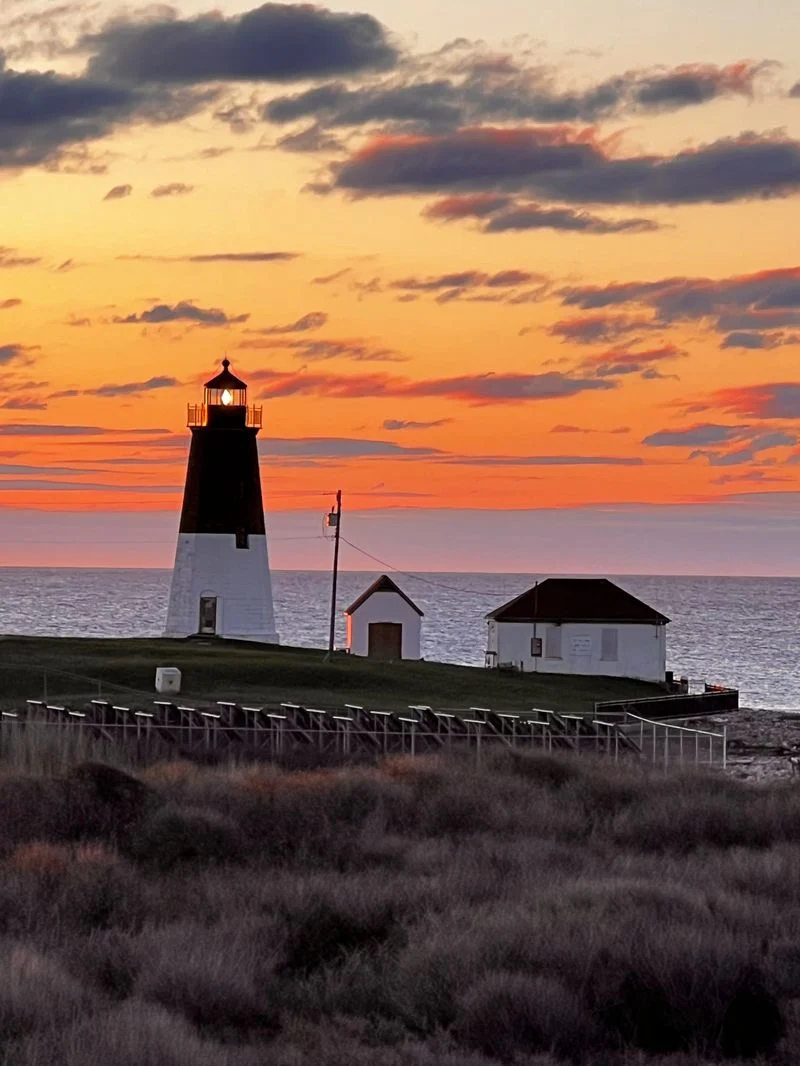 Point Judith Lighthouse and Fishermen’s Memorial