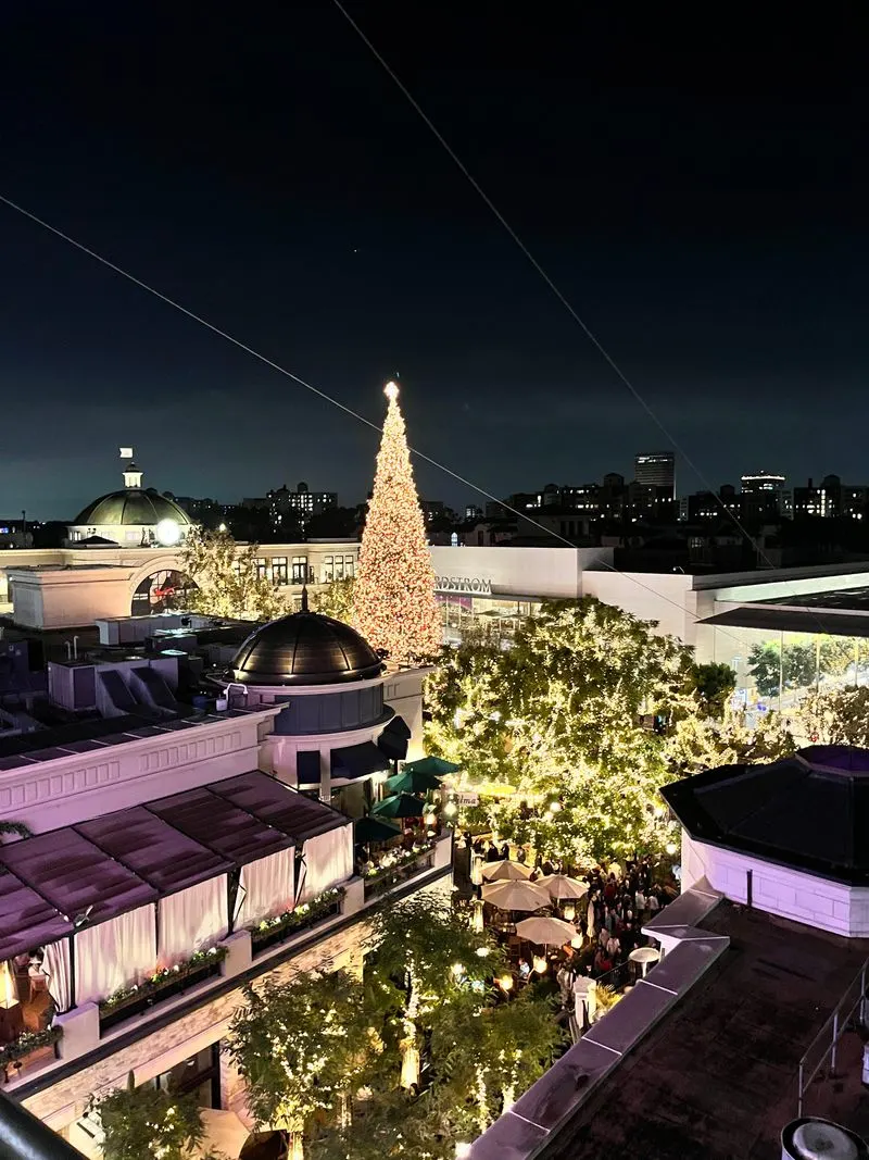 The Grove Christmas Tree, Los Angeles
