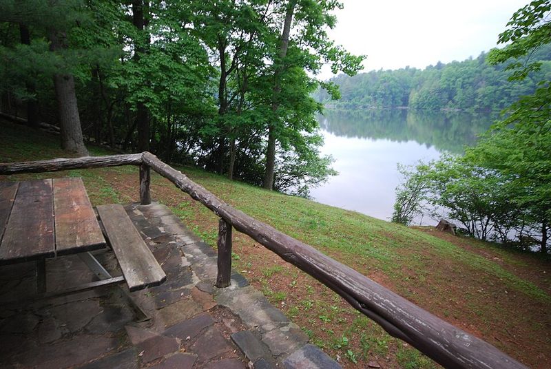 Fairy Stone State Park &mdash; Mixed hardwood slopes and lake edges