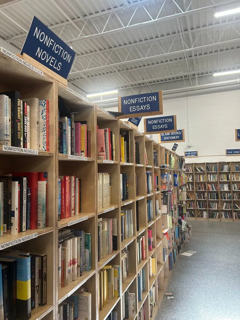 The book selection: fiction, non-fiction, and hidden corners