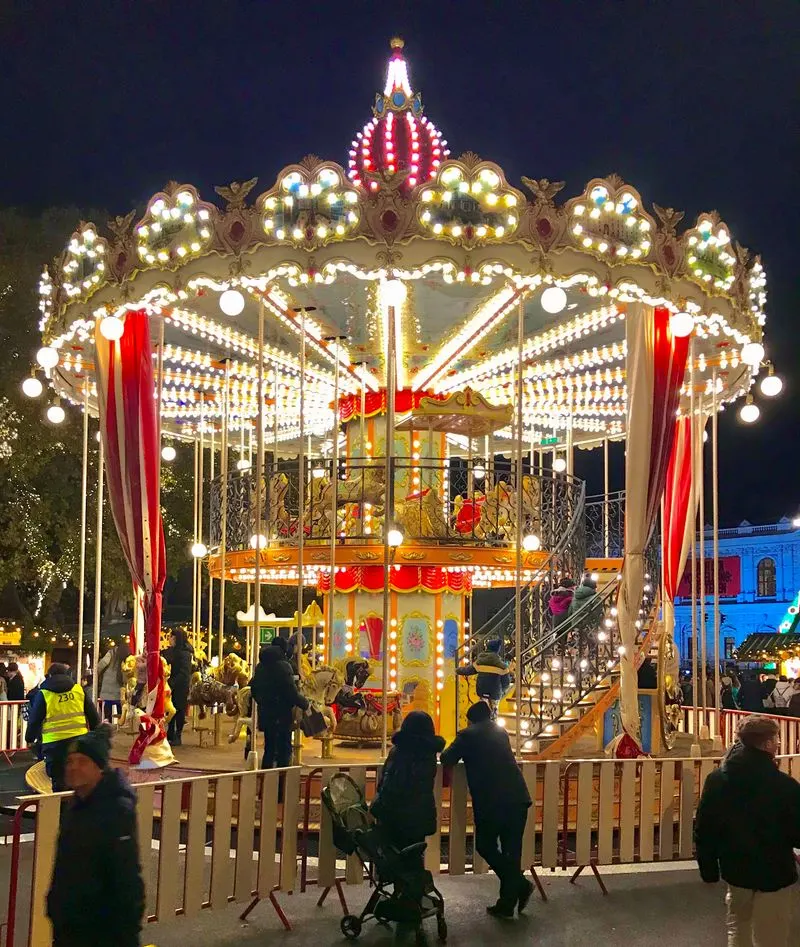 Vienna Rathausplatz Christkindlmarkt