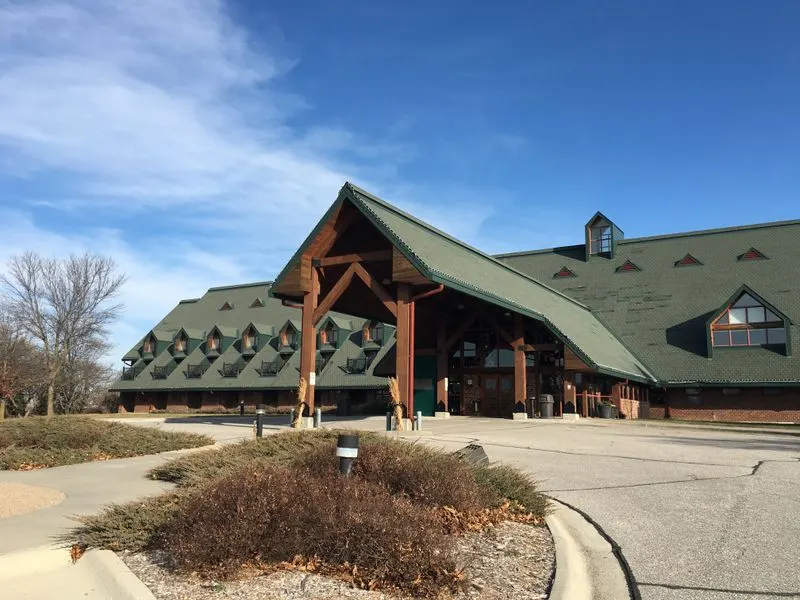 Lodging: cabins, campgrounds, and the lodge