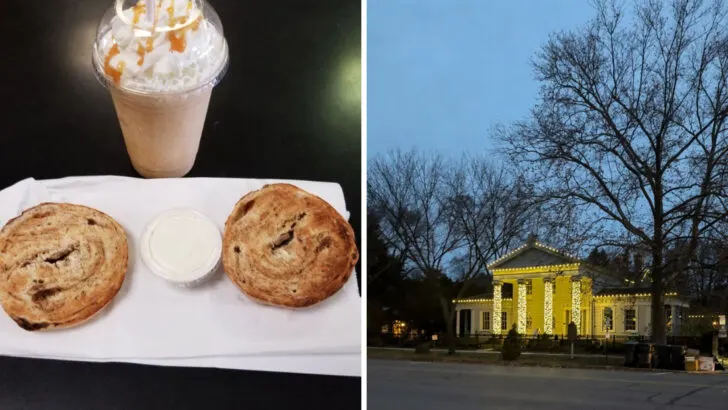 Ohio has a college town where holiday parades, cozy cafés, and decorated streets create an unhurried December stop