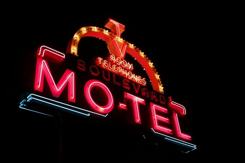 Neon-Lit Motels