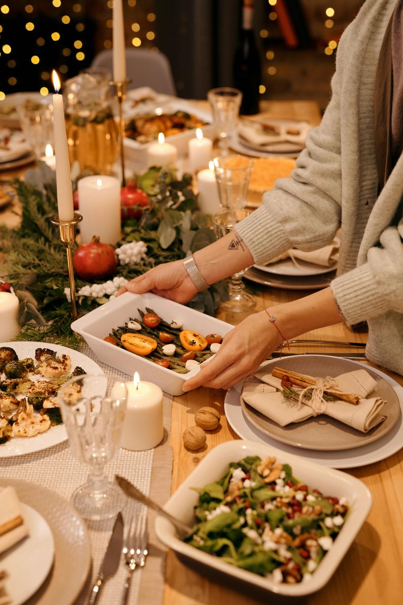 Sharing a Traditional Family Meal