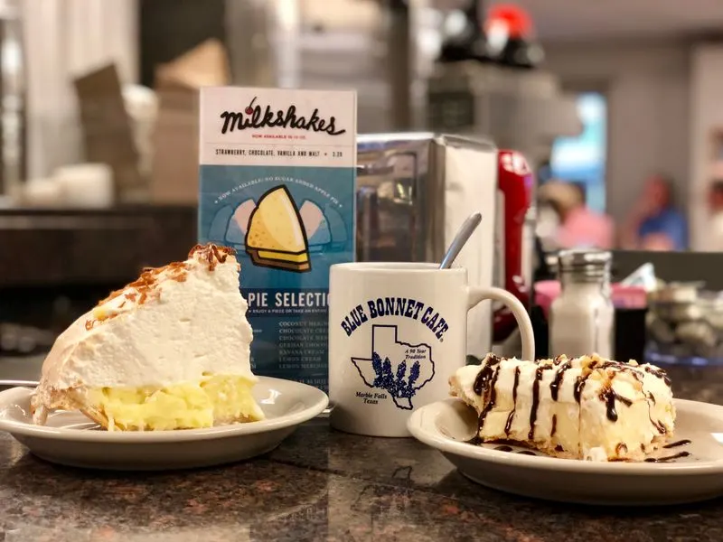 Blue Bonnet Caf&eacute;, Marble Falls