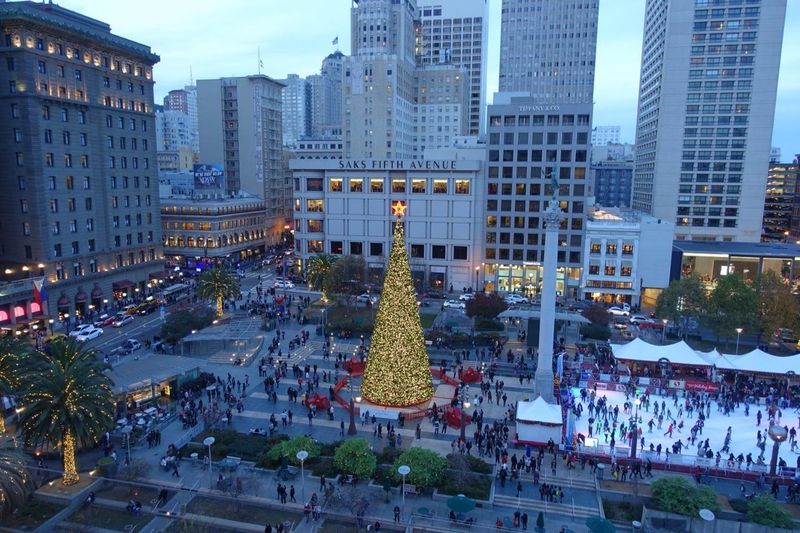 Union Square Holiday Tree, San Francisco