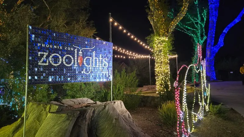 ZooLights at the Oregon Zoo