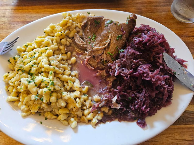 Housemade Spaetzle and Comfort Sides